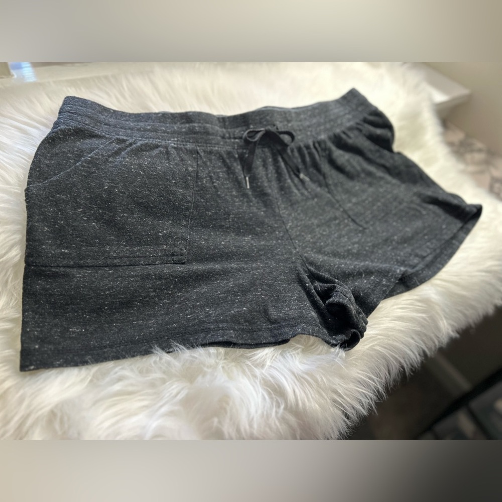 Athletic Works Heather Grey Gym Shorts, Women’s XL